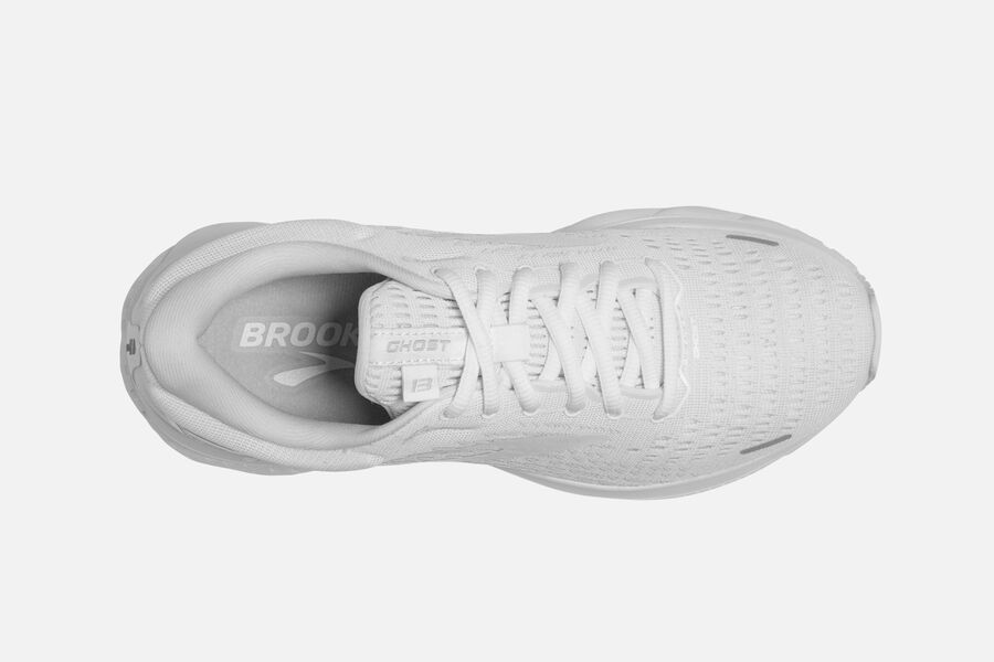 Brooks Ghost 13 Road Running Shoes Mens White 279815-NIL